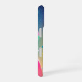 Rainbow Music Notes Pop Art Phone Case iPhone 16 Hoesje (Rechterkant)