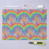 Rainbow Musical Instruments Band Teacher Decoupage Tissuepapier (Craft)