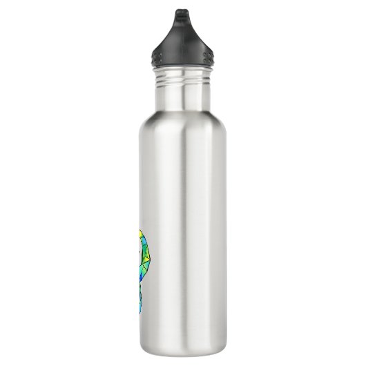 Rainbow musical key treble clean waterfles (Rechts)