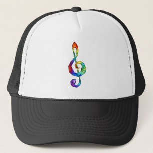 Rainbow Musical Key Trucker Pet