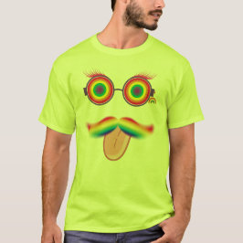 Rainbow Mustache Pride T-shirt