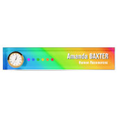 Rainbow Name Tag Naambordje (Voorkant)