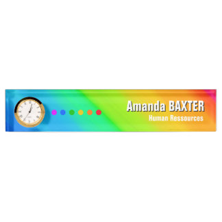 Rainbow Name Tag Naambordje