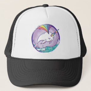 Rainbow Narwalale Trucker Pet