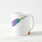 Rainbow Narwhal-Mok Koffiemok (Voorkant rechts)