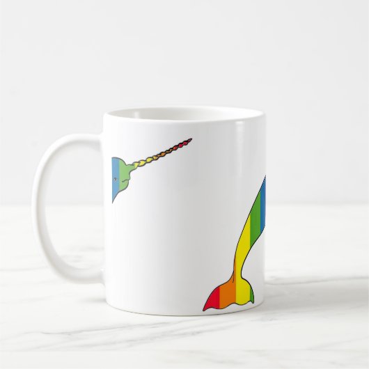 Rainbow Narwhal-Mok Koffiemok (Links)