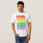 Rainbow Nathaniel T-shirt (Voorkant volledig)