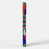 Rainbow Nation: Levendige Zuid-Afrikaanse kunstpri Case-Mate iPhone Case (Achterkant / Rechts)