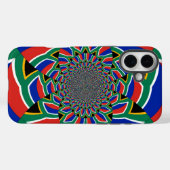 Rainbow Nation: Levendige Zuid-Afrikaanse kunstpri Case-Mate iPhone Case (Achterkant (horizontaal))
