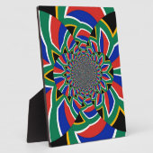 Rainbow Nation: Levendige Zuid-Afrikaanse kunstpri Fotoplaat (Zijkant)