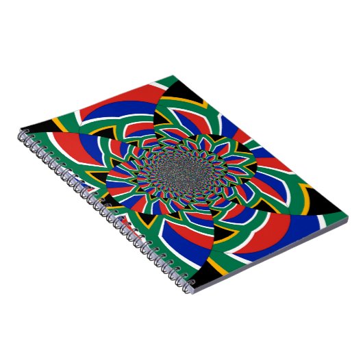 Rainbow Nation: Levendige Zuid-Afrikaanse kunstpri Notitieboek (Rechterzijde)