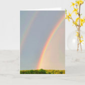 Rainbow Natuur Cancer Support Kaart (Gele Bloem)