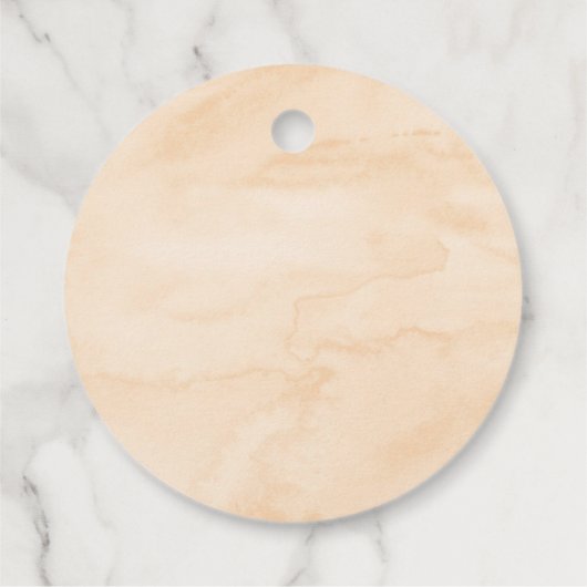 Rainbow Neutral Gold Pastel Baby shower Bedankt Bedankjes Labels (Achterkant)