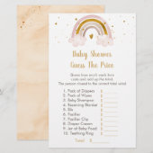 Rainbow Neutral Gold Pastel raadt het prijsspel (Voorkant / Achterkant)