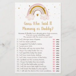 Rainbow Neutral Gold Raad die zei dat het gaam was