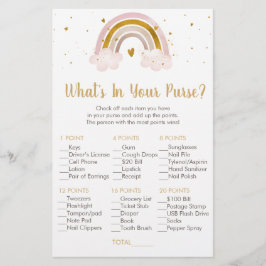 Rainbow Neutral Gold Wat zit er in je Purse Game