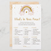 Rainbow Neutral Gold Wat zit er in je Purse Game (Voorkant / Achterkant)