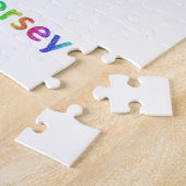 Rainbow New Jersey Legpuzzel (Zijkant)