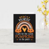 Rainbow NICU zuster Cutest Pumpkins in the Patch H Kaart (Gele Bloem)