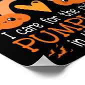 Rainbow Nicu zuster Cutest Pumpkins in the Patch H Poster (Hoek)