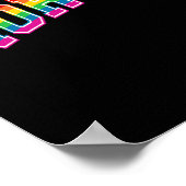 Rainbow Northampton Poster (Hoek)