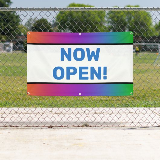 Rainbow Nu Open Banner (Insitu)
