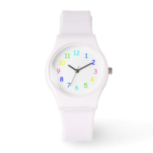 Rainbow Numbers Watch Horloge