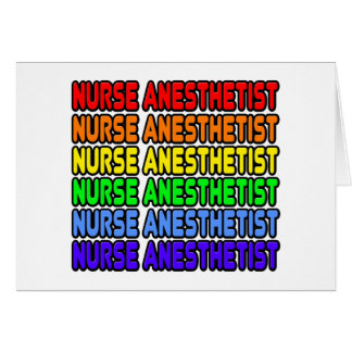 Rainbow Nurse Anesthetist