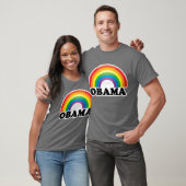 Rainbow Obama T-shirt (Unisex)