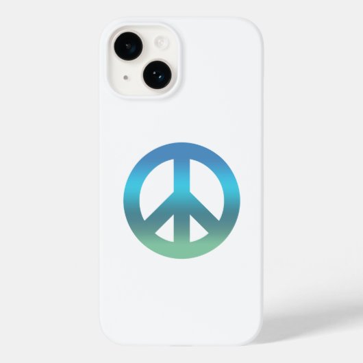 Rainbow Ocean Blue Case-Mate iPhone Case (Achterkant)