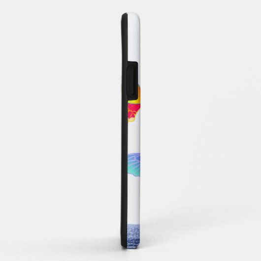 Rainbow Ocean Butterflies Case-Mate iPhone Case (Achterkant/rechts)