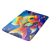 Rainbow Ocean Reef Fish Design Badmat (Gekanteld)