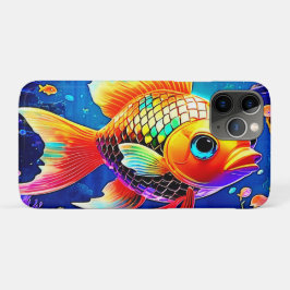 Rainbow Ocean Reef Fish Design Case-Mate iPhone Case