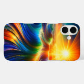 Rainbow Ocean Waves Telefoonhoesje Case-Mate iPhone Case (Achterkant (horizontaal))