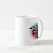 Rainbow October Girl Koffiemok (Voorkant rechts)
