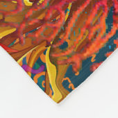 Rainbow Octopus Fleece Blanket Deken (Hoek)