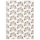 Rainbow Oerwoud Animals Pattern Klembord (Achterkant)