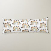 Rainbow Oerwoud Animals Pattern Lichaamskussen (Achterkant)