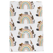 Rainbow Oerwoud Animals Pattern Medium Cadeauzakje (Voorkant)