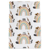 Rainbow Oerwoud Animals Pattern Medium Cadeauzakje (Achterkant)