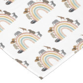 Rainbow Oerwoud Animals Pattern Medium Tafelloper (Hoek)