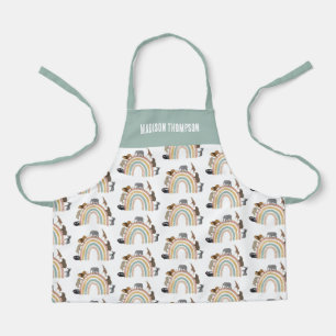 Rainbow Oerwoud Animals Pattern Schort