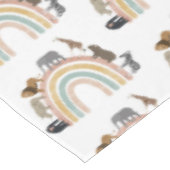 Rainbow Oerwoud Animals Pattern Tafelkleed (Gekanteld)