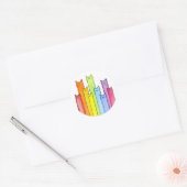 Rainbow of Cats Sticker (Envelop)