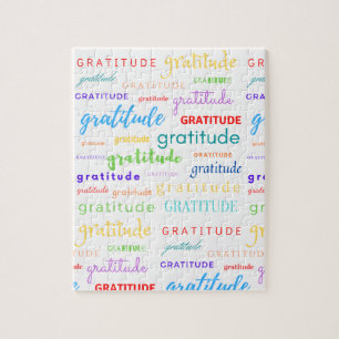 Rainbow of Gratitude Puzzle Legpuzzel