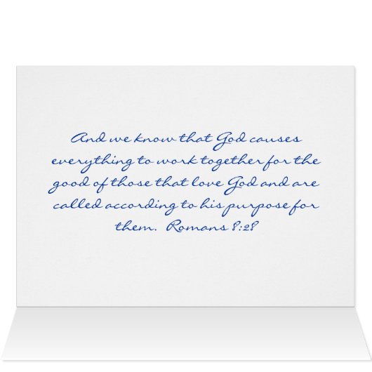 Rainbow of Hope ~ Blessings and Faith Kaart (Binnen Horizontaal (Boven))