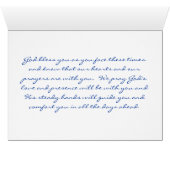 Rainbow of Hope ~ Blessings and Faith Kaart (Binnen Horizontaal (Onder))