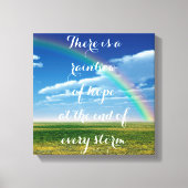 Rainbow of Hope Canvas Afdruk (Voorkant)