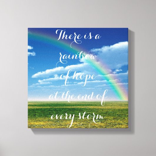 Rainbow of Hope Canvas Afdruk (Voorkant)