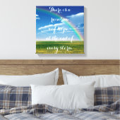 Rainbow of Hope Canvas Afdruk (Insitu (Slaapkamer))